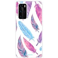 iSaprio Feather Pattern 10 for Huawei P40 - Phone Cover