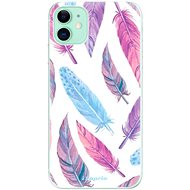 iSaprio Feather Pattern 10 for iPhone 11 - Phone Cover