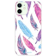 iSaprio Feather Pattern 10 for iPhone 12 - Phone Cover