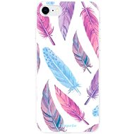 iSaprio Feather Pattern 10 for iPhone SE 2020 - Phone Cover