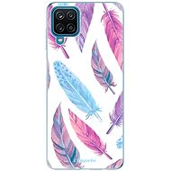 iSaprio Feather Pattern 10 for Samsung Galaxy A12 - Phone Cover