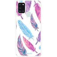 iSaprio Feather Pattern 10 for Samsung Galaxy A21s - Phone Cover
