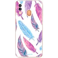 iSaprio Feather Pattern 10 for Samsung Galaxy A40 - Phone Cover