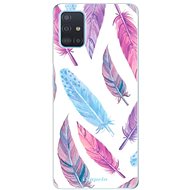 iSaprio Feather Pattern 10 for Samsung Galaxy A51 - Phone Cover