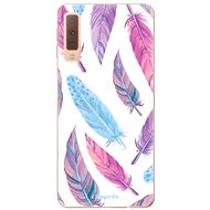iSaprio Feather Pattern 10 for Samsung Galaxy A7 (2018) - Phone Cover