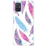 iSaprio Feather Pattern 10 for Samsung Galaxy A71 - Phone Cover