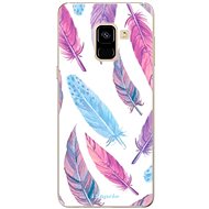 iSaprio Feather Pattern 10 for Samsung Galaxy A8 2018 - Phone Cover