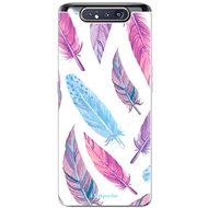 iSaprio Feather Pattern 10 for Samsung Galaxy A80 - Phone Cover