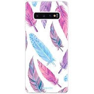 iSaprio Feather Pattern 10 for Samsung Galaxy S10+ - Phone Cover