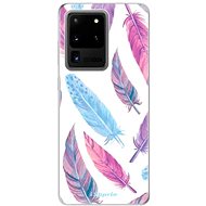 iSaprio Feather Pattern 10 for Samsung Galaxy S20 Ultra - Phone Cover