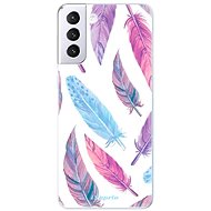 iSaprio Feather Pattern 10 for Samsung Galaxy S21+ - Phone Cover