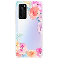 iSaprio Flower Brush for Huawei P40 - Phone Cover