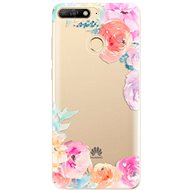 iSaprio Flower Brush for Huawei Y6 Prime 2018 - Phone Cover