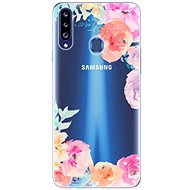 iSaprio Flower Brush for Samsung Galaxy A20s - Phone Cover