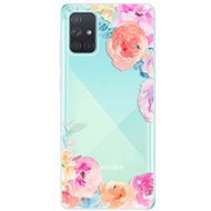 iSaprio Flower Brush for Samsung Galaxy A71 - Phone Cover