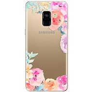 iSaprio Flower Brush for Samsung Galaxy A8 2018 - Phone Cover