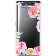 iSaprio Flower Brush for Samsung Galaxy A80 - Phone Cover