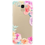 iSaprio Flower Brush for Samsung Galaxy J6 - Phone Cover