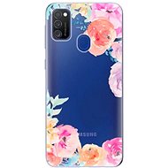 iSaprio Flower Brush for Samsung Galaxy M21 - Phone Cover