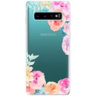 iSaprio Flower Brush for Samsung Galaxy S10 - Phone Cover