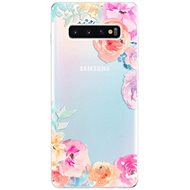iSaprio Flower Brush for Samsung Galaxy S10+ - Phone Cover