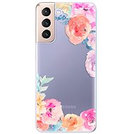 iSaprio Flower Brush for Samsung Galaxy S21 - Phone Cover