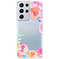 iSaprio Flower Brush for Samsung Galaxy S21 Ultra - Phone Cover