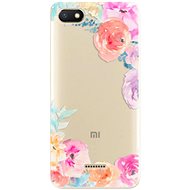 iSaprio Flower Brush for Xiaomi Redmi 6A - Phone Cover