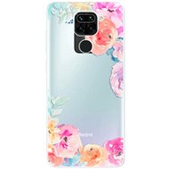 iSaprio Flower Brush for Xiaomi Redmi Note 9 - Phone Cover