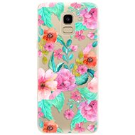 iSaprio Flower Pattern 01 for Samsung Galaxy J6 - Phone Cover