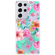 iSaprio Flower Pattern 01 for Samsung Galaxy S21 Ultra - Phone Cover