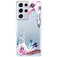 iSaprio Flower Pattern 04 for Samsung Galaxy S21 Ultra - Phone Cover