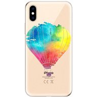 iSaprio Flying Baloon 01 for iPhone XS - Phone Cover