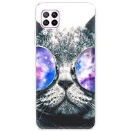 iSaprio Galaxy Cat for Huawei P40 Lite - Phone Cover