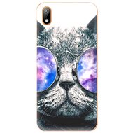 iSaprio Galaxy Cat for Huawei Y5 2019 - Phone Cover