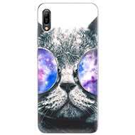 iSaprio Galaxy Cat for Huawei Y6 2019 - Phone Cover