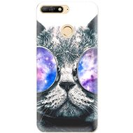 iSaprio Galaxy Cat for Huawei Y6 Prime 2018 - Phone Cover