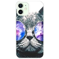 iSaprio Galaxy Cat for iPhone 12 - Phone Cover