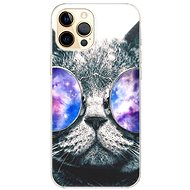 iSaprio Galaxy Cat for iPhone 12 Pro - Phone Cover
