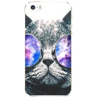 iSaprio Galaxy Cat for iPhone 5/5S/SE - Phone Cover