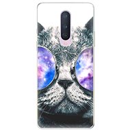 iSaprio Galaxy Cat for OnePlus 8 - Phone Cover