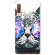 iSaprio Galaxy Cat for Samsung Galaxy A7 (2018) - Phone Cover