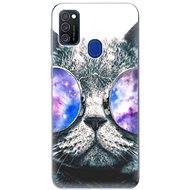 iSaprio Galaxy Cat for Samsung Galaxy M21 - Phone Cover