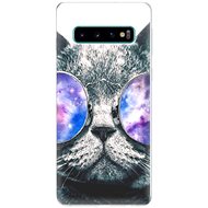 iSaprio Galaxy Cat for Samsung Galaxy S10 - Phone Cover