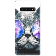 iSaprio Galaxy Cat for Samsung Galaxy S10+ - Phone Cover