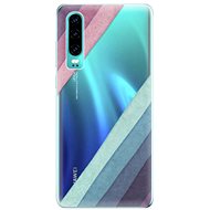 iSaprio Glitter Stripes 01 for Huawei P30 - Phone Cover