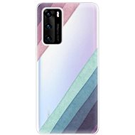 iSaprio Glitter Stripes 01 for Huawei P40 - Phone Cover