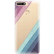iSaprio Glitter Stripes 01 for Huawei Y6 Prime 2018 - Phone Cover