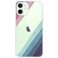 iSaprio Glitter Stripes 01 for iPhone 12 mini - Phone Cover