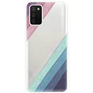 iSaprio Glitter Stripes 01 for Samsung Galaxy A02s - Phone Cover
